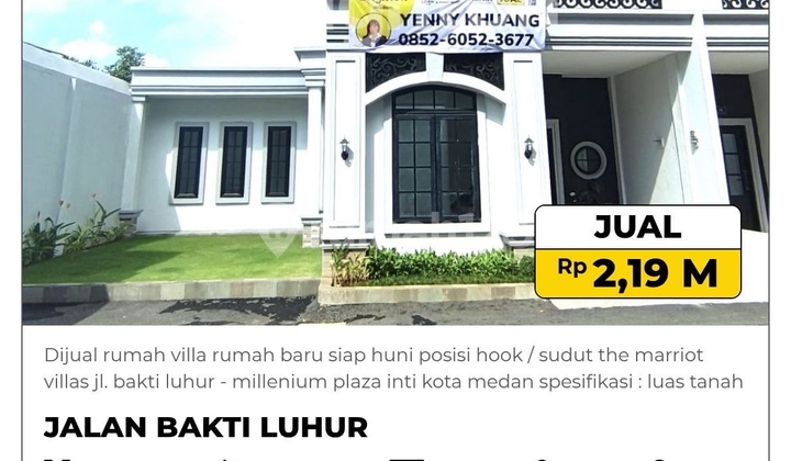 Dijual Cepat Rumah Villa Siap Huni Rumah Baru Sudah Pasti Bagus 