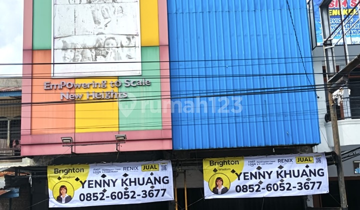 For Quick Sale: Attached Shop House on Teuku Amir Hamzah Street... City Center & Strategic Location Near Nissan Showroom & Mercedes Benz Showroom