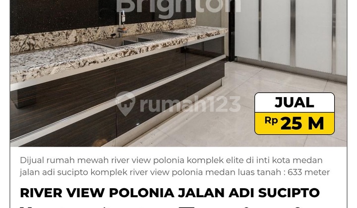 Dijual Cepat Rumah di Komplek Elite Komplek River View Polonia Dijual Cepat Rumah di Komplek Elite Komplek River View Polonia