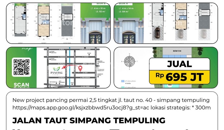 Rumah Baru Siap Huni Hanya 695juta Bebas Banjir Di Kawasan Elite