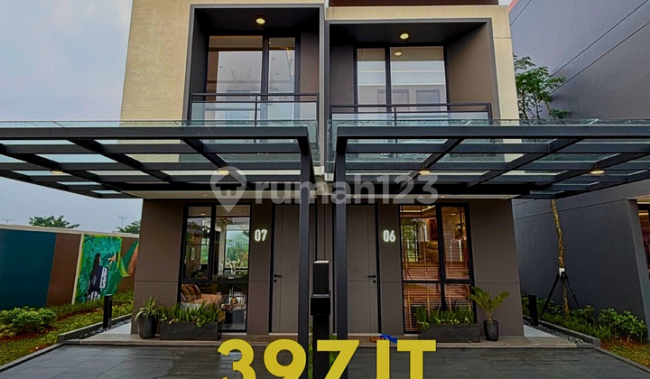 Termurah Brand New 2 Lantai di Park Serpong, Sebrang ke Gading Serpong dan BSD