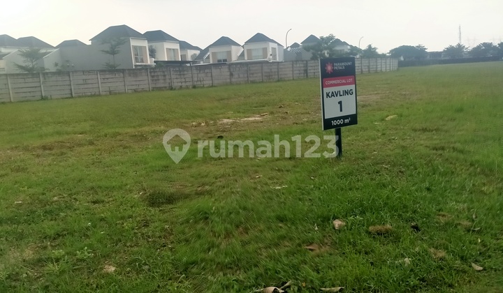 Dijual Tanah Kavling Paramount Petals Curug Tangerang Lokasi Strategis