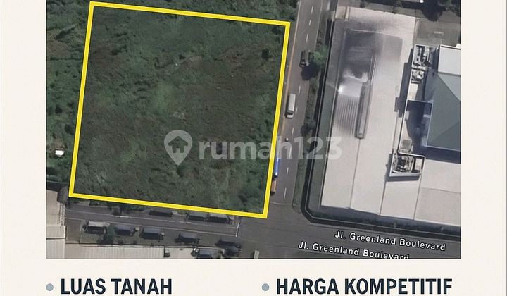 Dijual Cepat Kavling Industri Deltamas Cikarang Pusat 1