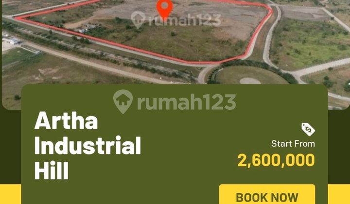 Dijual Kavling Industri 15 Hektar Artha Industrial Hill Dijual Kavling Industri 15 Hektar Artha Industrial Hill