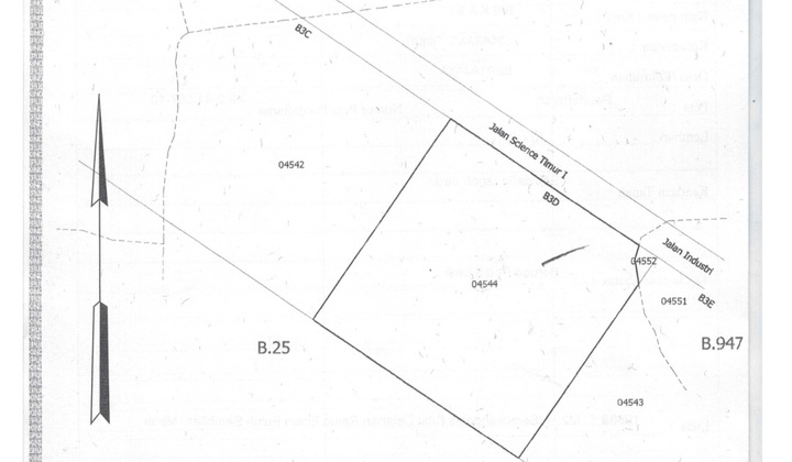 For Lease Industrial Plot Jababeka Cikarang Strategic Location