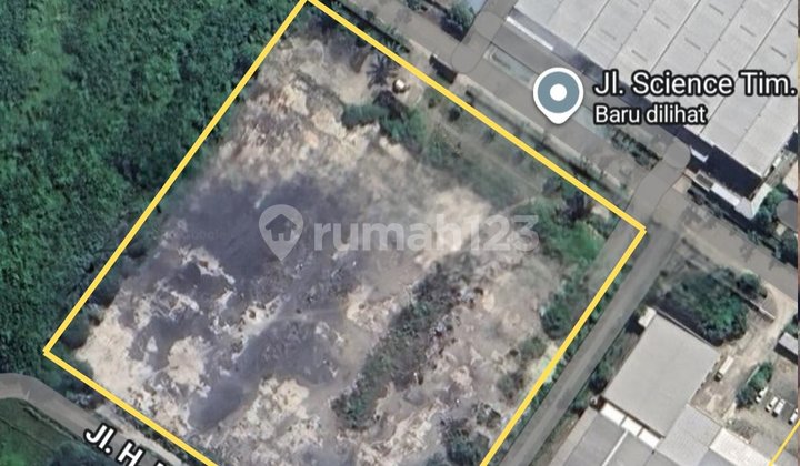 For Lease Industrial Plot Jababeka Cikarang Strategic Location