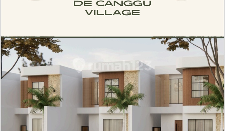 Villa dan Ruko De Canggu Village Dukuh Dalung Badung Bali