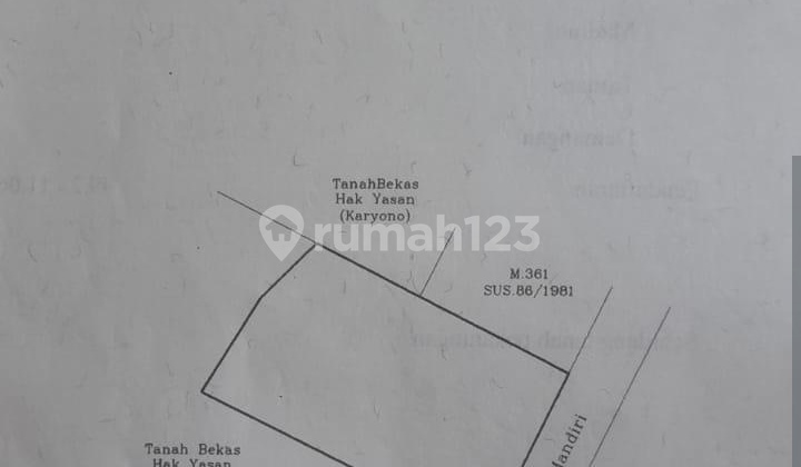 Land for Sale in Madiun City Center Land for Sale in Madiun City Center