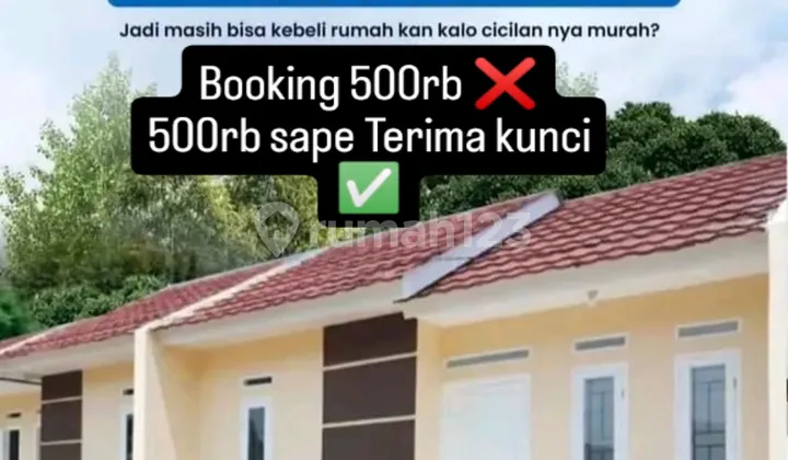 DP 0%, Rumah, 1 Lantai, SHM, Dekat Pusat Perbelanjaan, Dapat Subsidi Angsuran,