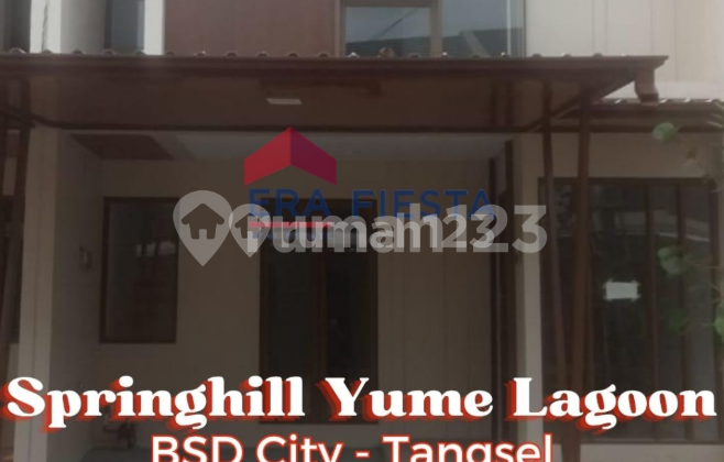 Rumah Murah Bsd Springhill Yume Lagoon Full Renov - Bonus Kitchen Set!