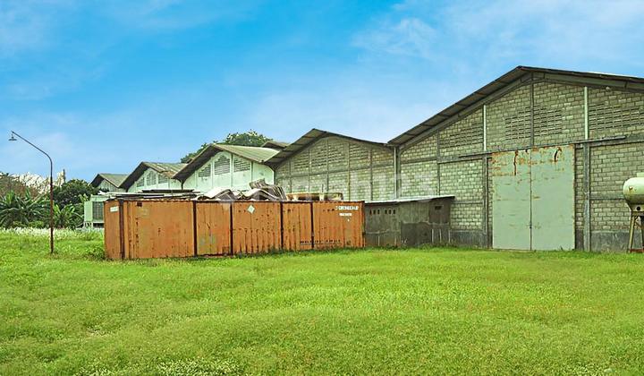 Dijual Lahan + Gudang Siap Pakai Di Jl. Yos Sudarso, Tangerang