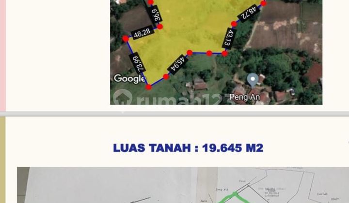 Kavling Industri Strategis Di Jalan Utama Ranca Iyuh