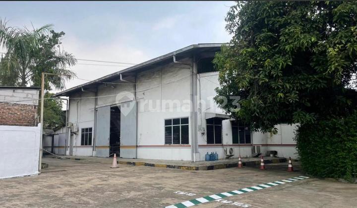 Dijual Pabrik/Gudang Strategis Pinggir Jalan Raya Serang Km 10