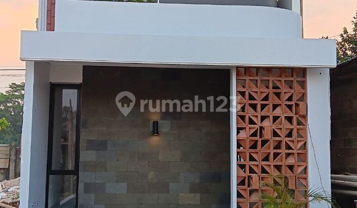 Rumah Gaya Bali Tropis Di Depok 700jtan