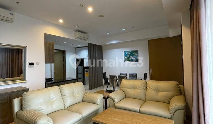 Dijual 1park Avenue Apartment 2 Kamar Tidur Furnished Bagus