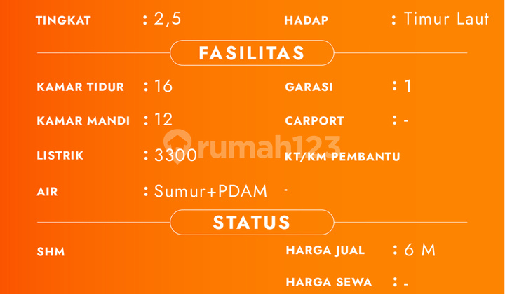 Boarding House Near Hwa Ind, Suitable for Investment 2