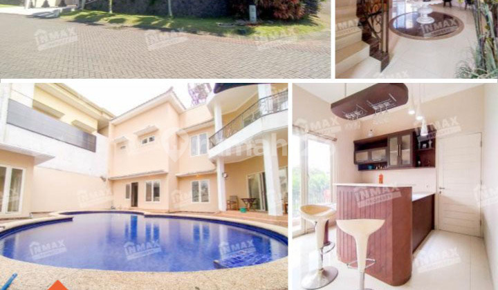 Rumah Mewah 3,5 Lantai, Dekat Machung, Kawasan Elite