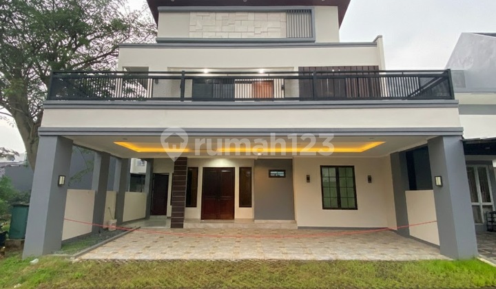 Icon BSD Simplicity Luas 168M2 Bangunan Mandiri 2 Lantai