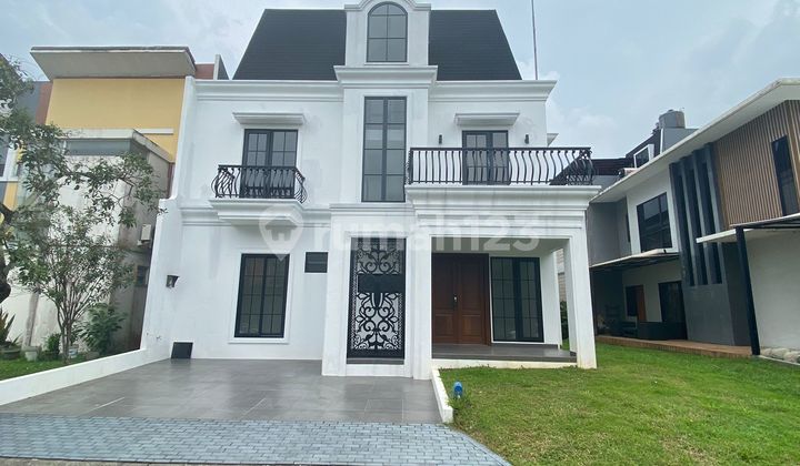 Rumah Baru Icon BSD Luas 200M2 3 Lantai Bangunan Mandiri
