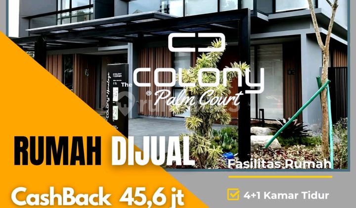 Rumah Mewah 2 Lantai Type Coloni di Daerah Lippo Cikarang