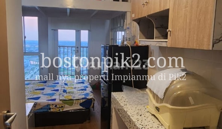 Sewa Apartemen Tokyo Pik2 Tower A Tipe Studio 21m2 Lantai 20 Furnished Depan Kamar Ada Teras 2