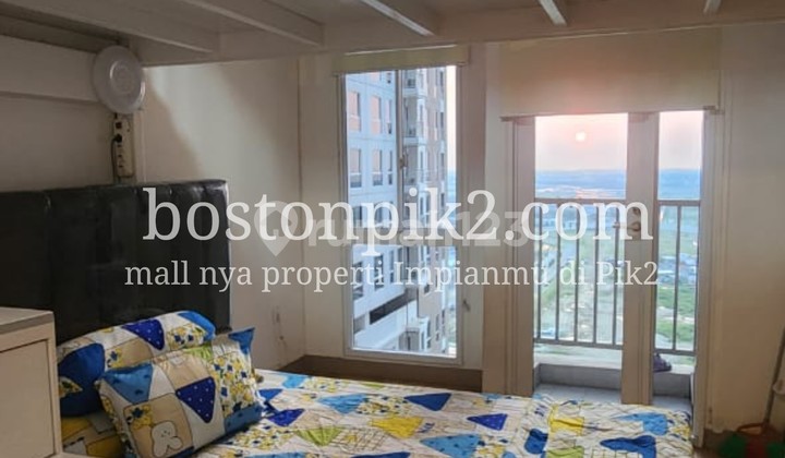 Sewa Apartemen Tokyo Pik2 Tower A Tipe Studio 21m2 Lantai 20 Furnished Depan Kamar Ada Teras 1