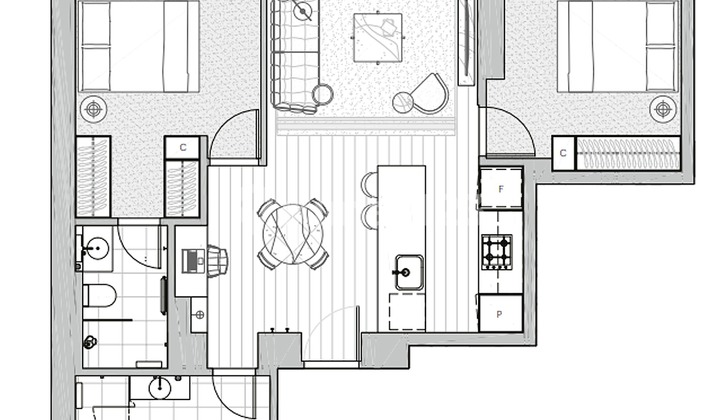 The Queensbridge, Private Residence in the City of Melbourne 2