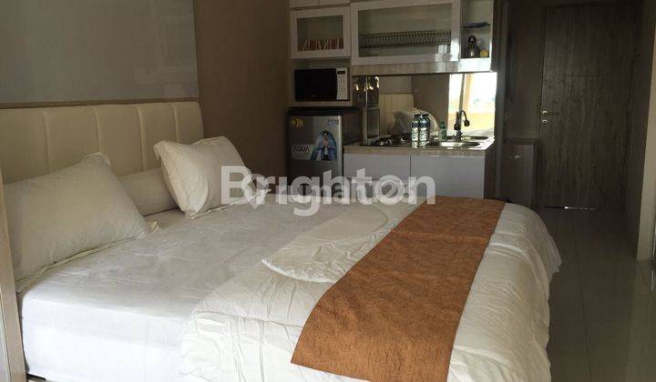 APARTEMEN CANDI LAND 1 BEDROOM FULL FURNISHED TERAWAT. TINGGAL BAWA KOPER. DI KAWASAN ELIT SEMARANG ATAS. JL. DIPONEGORO  2