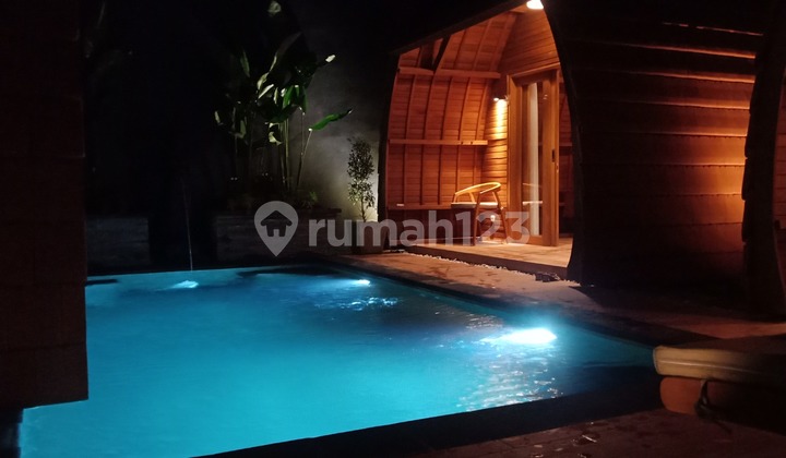 For Sale Joglo Villa 200m2 in Lovina Buleleng, SHM, Swimming Pool