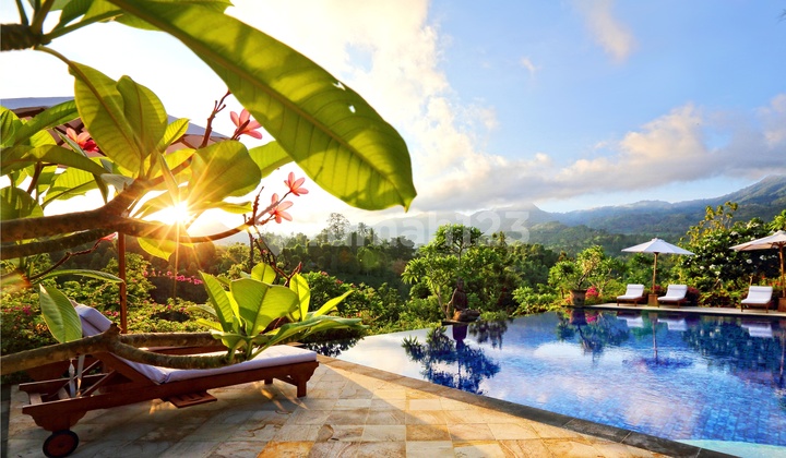 Dijual Resort 1,2 Ha di Singaraja SHM View Sawah & Air Terjun 