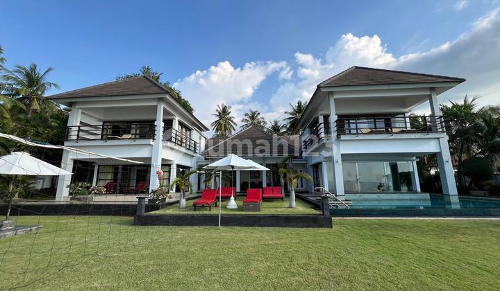 Dijual Villa SHM 1640 m² Kubutambahan, Beachfront Mewah 6 Kamar