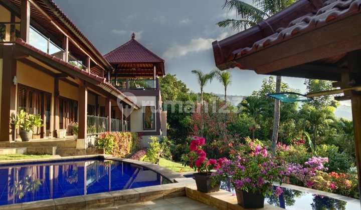 Dijual Villa Ocean View 1500m2 di Lovina Buleleng SHM Kolam