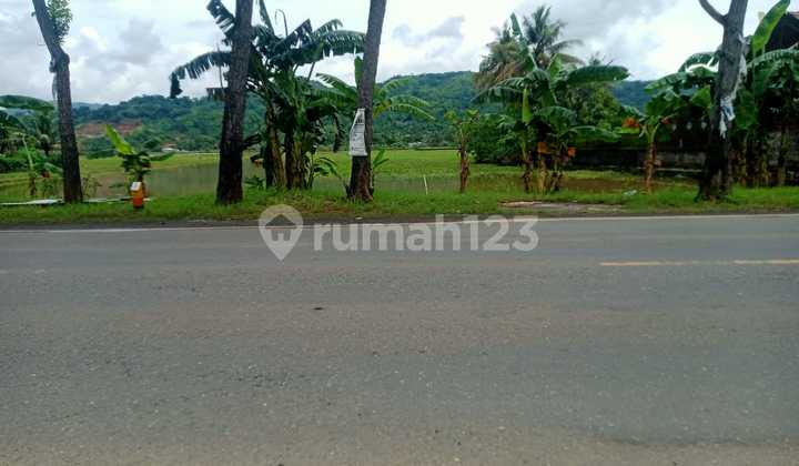 Tanah Jalan Nasional Di Dekat Pabrik Dan Spbu Banyumas
