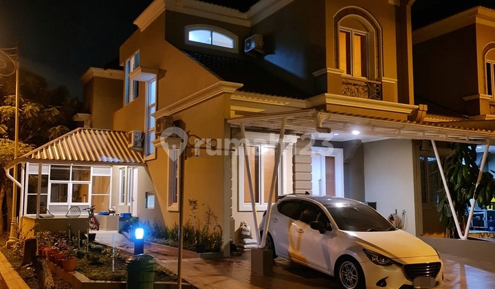Rumah Samara Hook Gading Serpong Semi Furnish Cantik 1