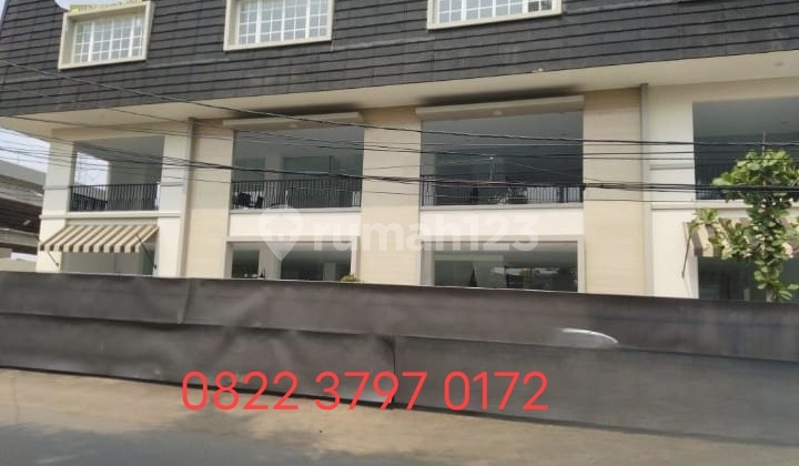 Strategic Location of Office Building at Kali Malang Canal Inspection, East Jakarta