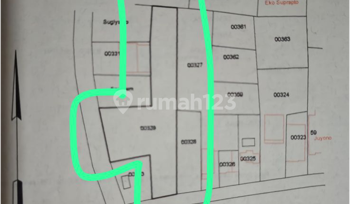 Tanah Kosong Pinggir Jalan Kaligetas Raya Jatibarang Mijen Semarang 1
