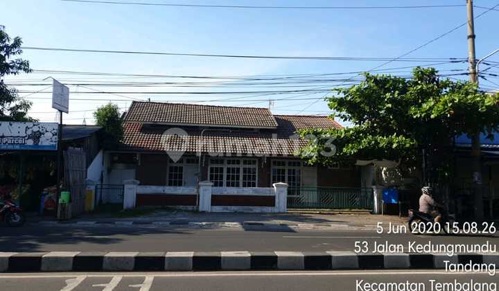 Rumah Pinggir Jalan Kedungmundu Raya Cocok untuk Kantor 1