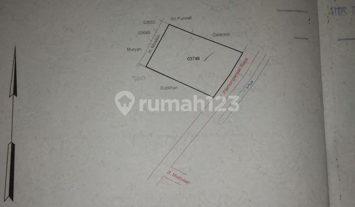 Tanah Di Pinggir Jalan Plamongansari Raya Dekat Man 1, Pedurungan 1