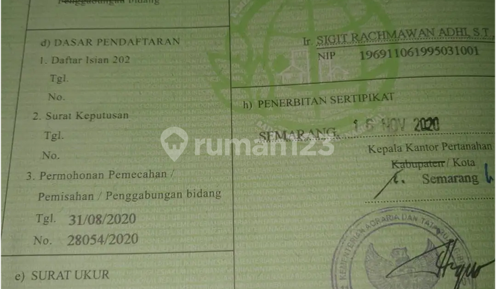 Tanah Kosong di Jl Watulawang Belakang Koramil Gajahmungkur 2