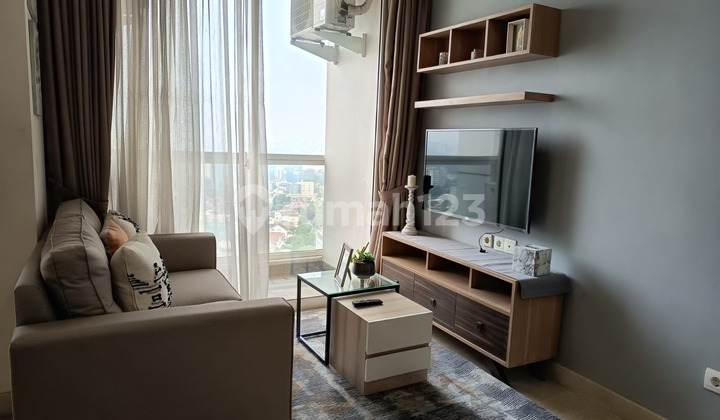 Apartemen 2Br Full Furnished dengan Fasilitas Lengkap di Menteng Park Jakarta Pusat