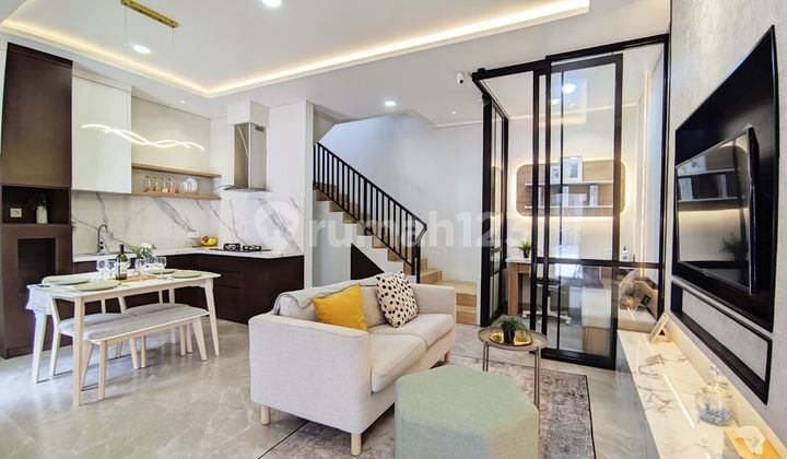 Rumah 3 Lantai Di Bintaro Dengan Attic Room Dan 3 Kamar Tidur 2