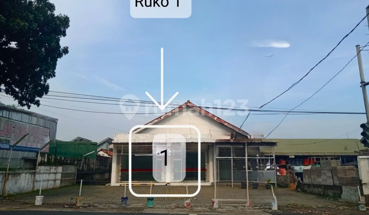 LOKASI STRATEGIS! Sewa Ruko Kawasan Bogor Barat, Area Berkembang