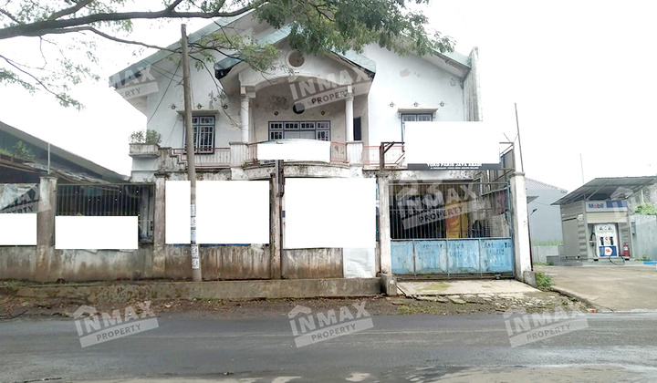 Gudang dan Rumah di Daerah Pakis, Nol Jalan Raya, Cocok Usaha Sekaligus Tempat Tinggal, Traffic Ramai, Juga Dijual 1,6 M