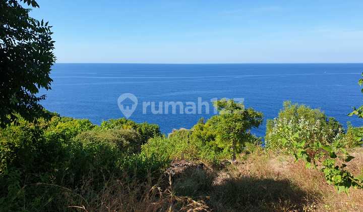 Certainly Deal For Sale Land Loss Cliff Sea View Location Tulamben Karangasem Bali