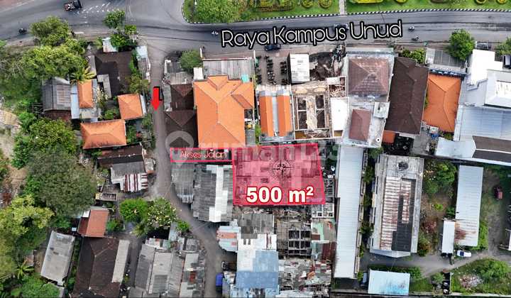Pasti Deal Di Jual Tanah Pinggir Jalan Lokasi Jimbaran Kuta Selatan Badung Bali 
