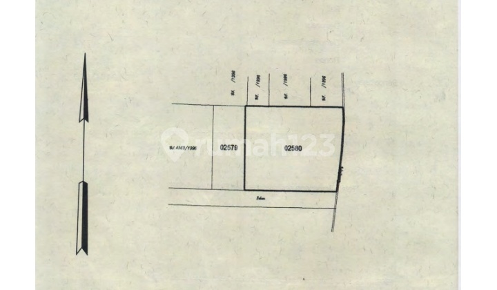 Certainly a Deal, Land for Sale by the Roadside, Tukad Badung Renon, South Denpasar Bali Location.