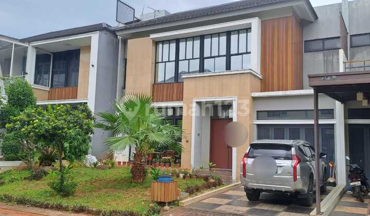 Di Jual Rumah Depan Taman Cluster Bellwood Kota Wisata Cibubur 2
