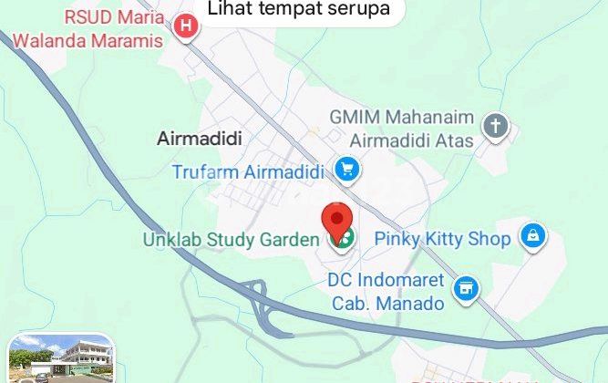 Rumah Dekat Universitas Klabat di Airmadidi SHM Rumah Dekat Universitas Klabat di Airmadidi SHM