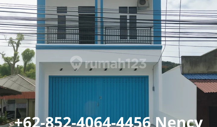 New shop-house ready to occupy in Tomohon City Center. 2