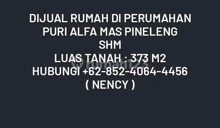 Rumah di Perumahan Puri Alfa Mas Pineleng SHM 2